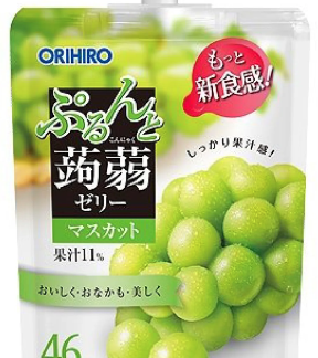 Orihiro Konnyaku Jelly Standing Muscat 130g