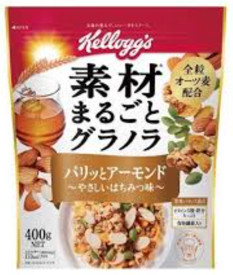 Kellogg Whole Granola Crispy Almonds 400g