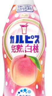 Calpis Ripe White Peach Plastic Bottle 470ml