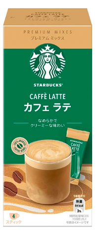 Starbucks Cafe Latte 4P