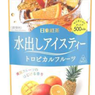 Nitto Cold Brew Iced Tea Tropical Fruit 12 Bags